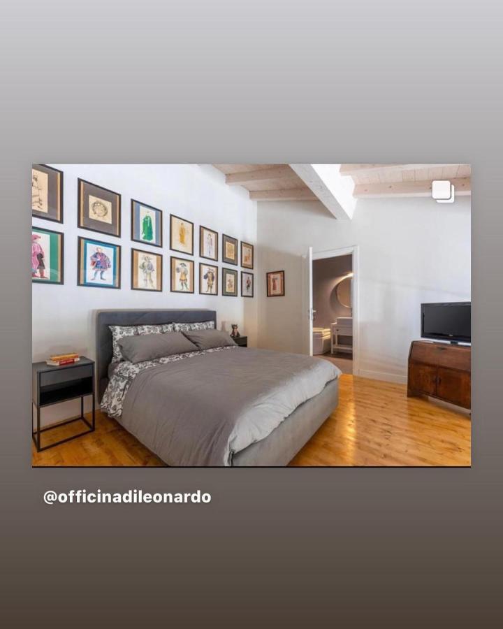 Appartamento Loft Officina Di Leonardo Nel Centro Di Vinci Esterno foto