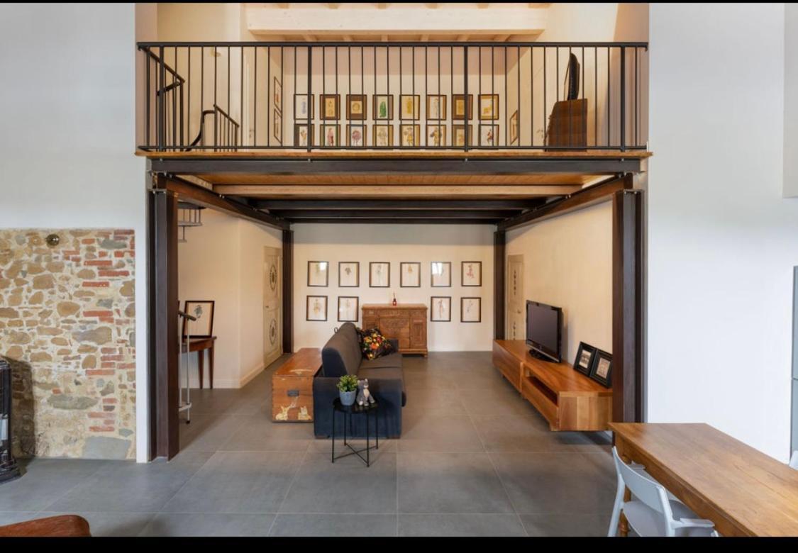 Appartamento Loft Officina Di Leonardo Nel Centro Di Vinci Esterno foto