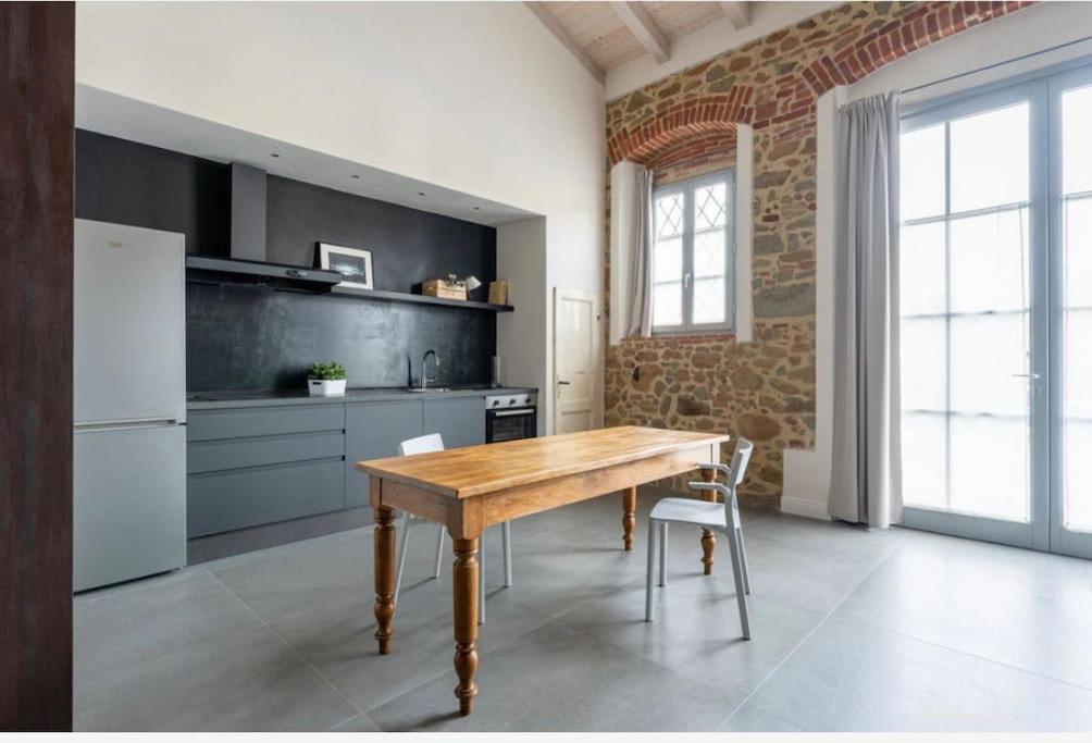 Appartamento Loft Officina Di Leonardo Nel Centro Di Vinci Esterno foto